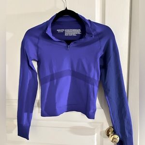 Pink active crop top XS